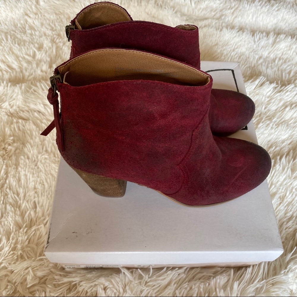 Nordstrom B.P. Trott Bootie Burgundy 10